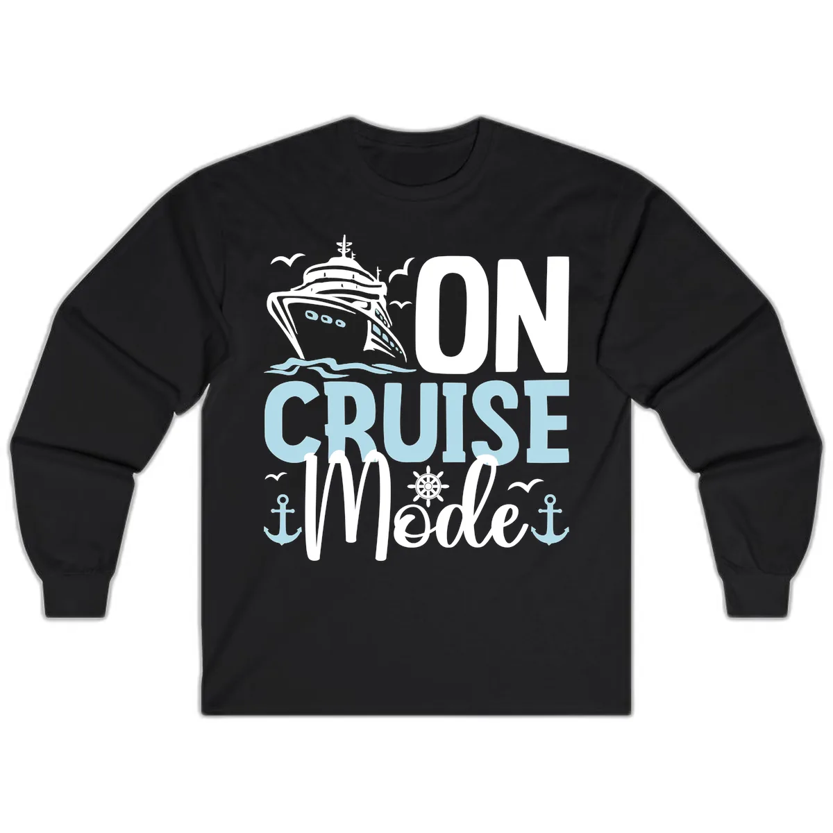 On Cruise Mode Long Sleeve in Black