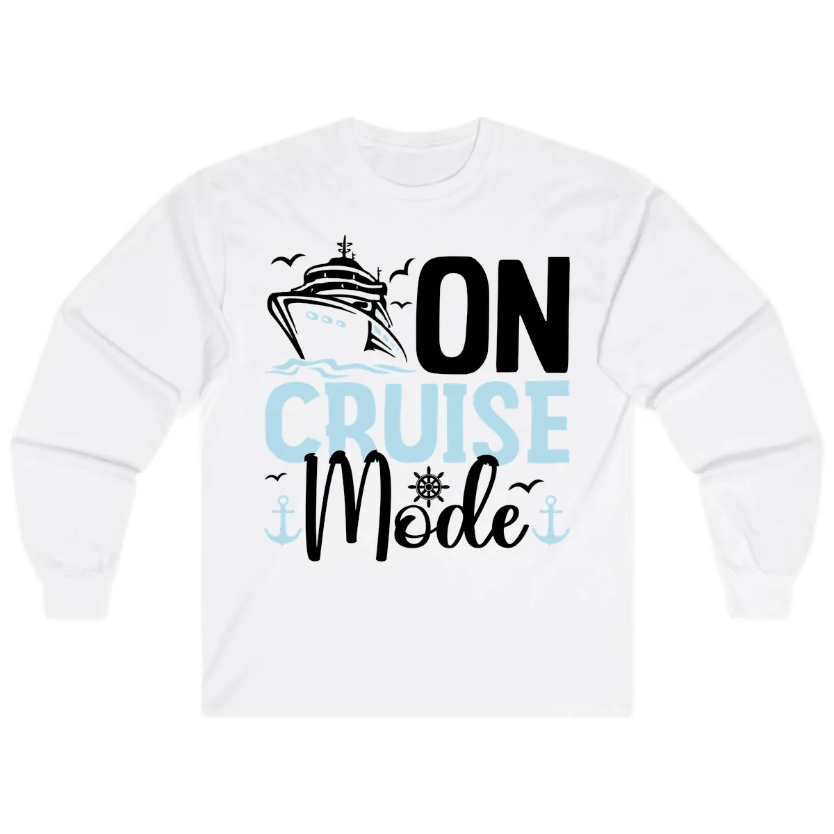 On Cruise Mode Long Sleeve in White