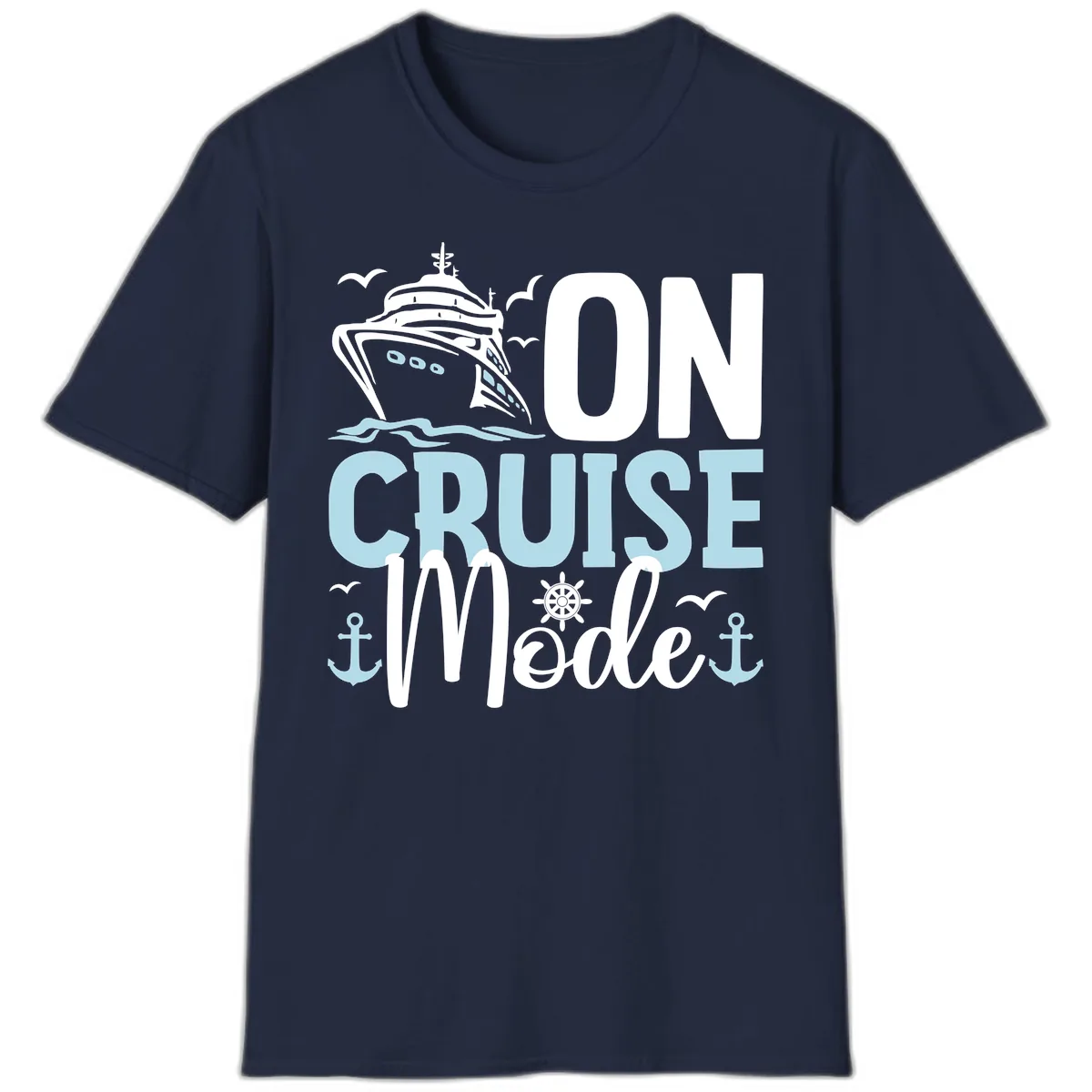 On Cruise Mode T-Shirt in Navy