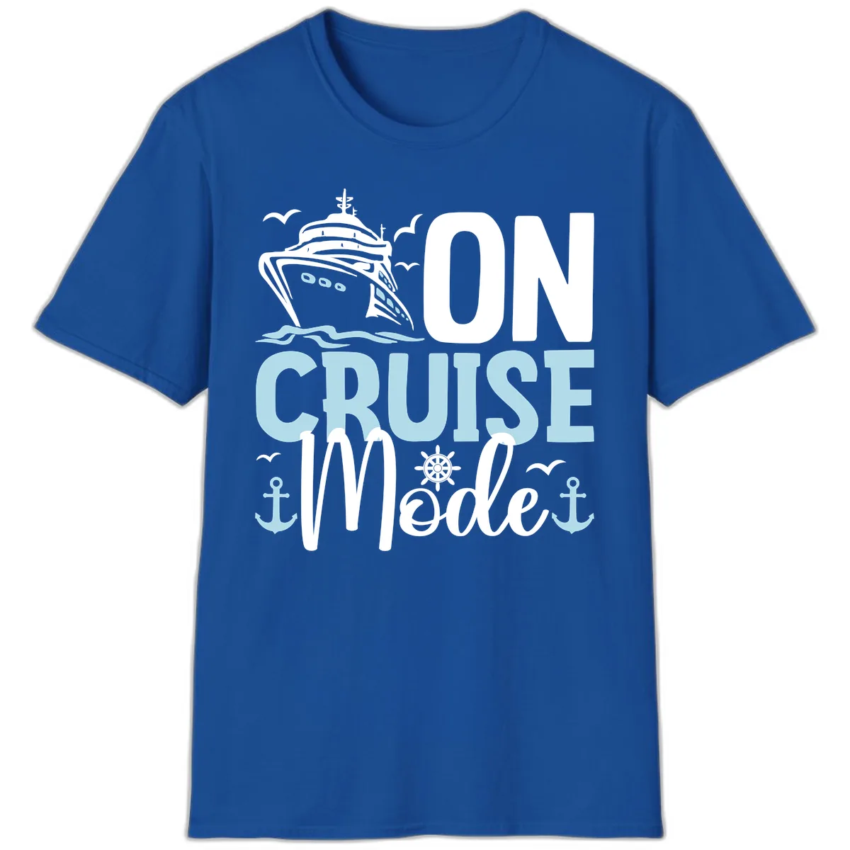 On Cruise Mode T-Shirt in Royal