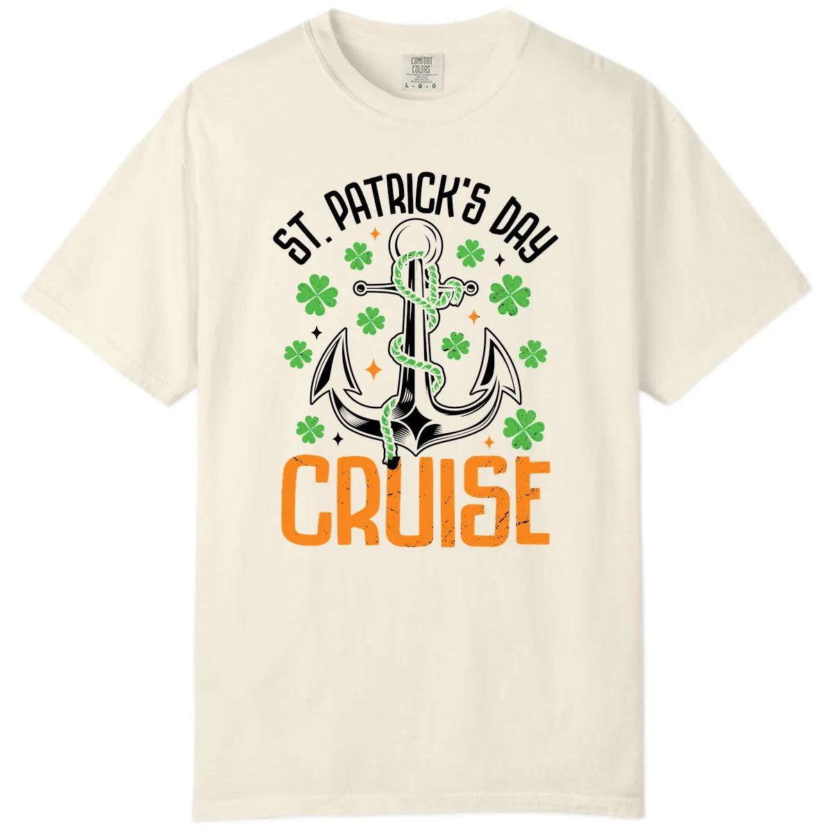 St. Patrick's Day Cruise Comfort Color in Ivory