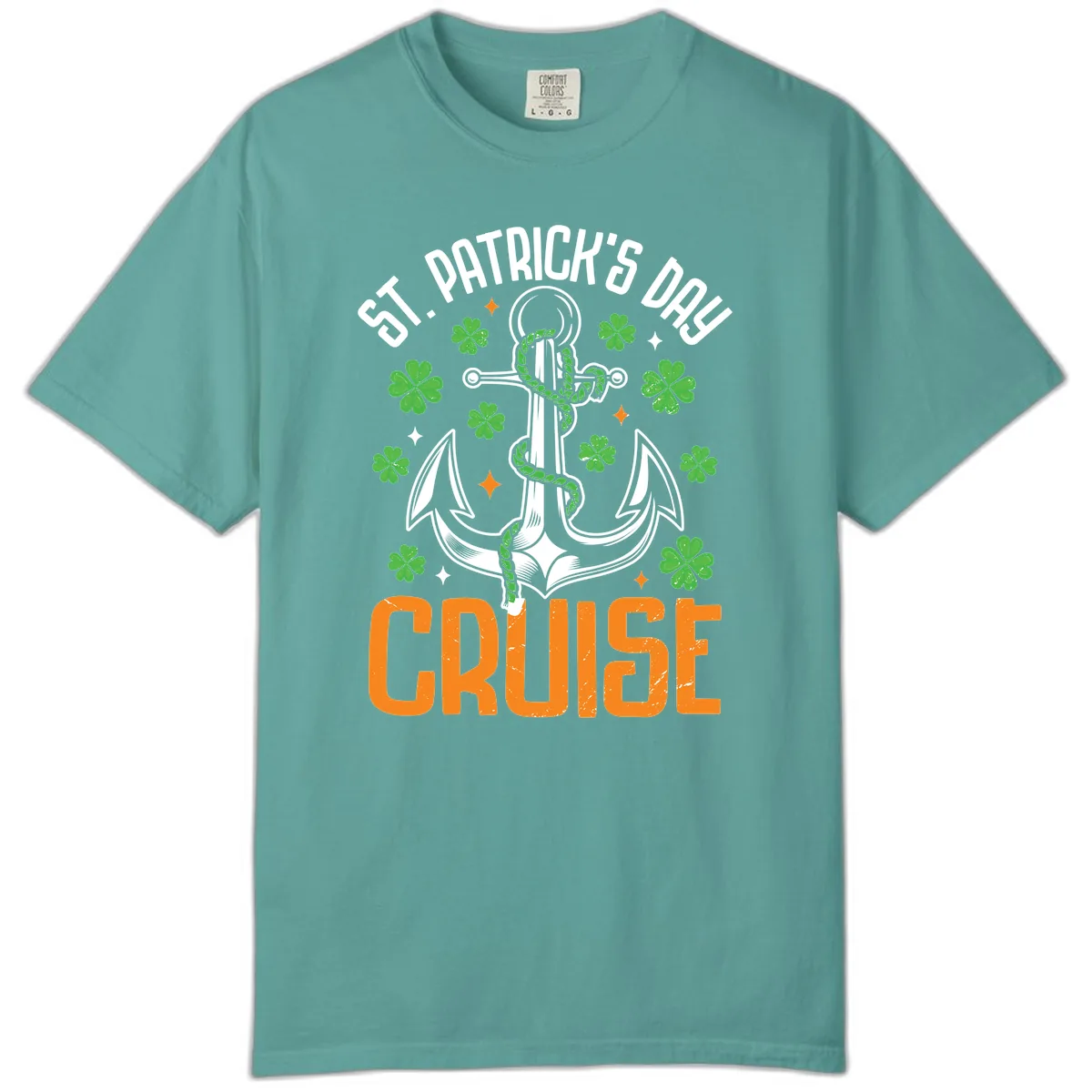 St. Patrick's Day Cruise Comfort Color in Seafoam