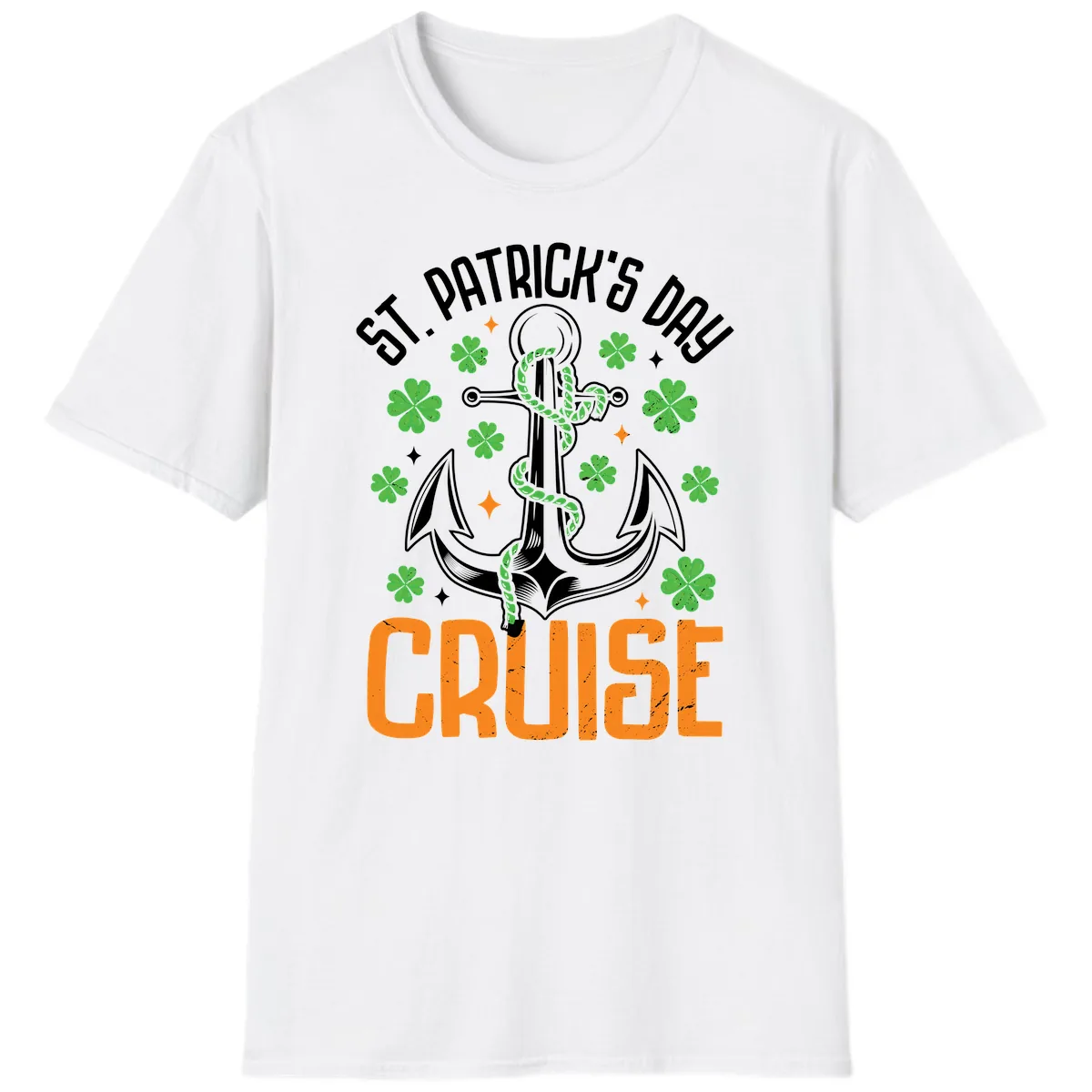 St. Patrick's Day Cruise T-Shirt in White