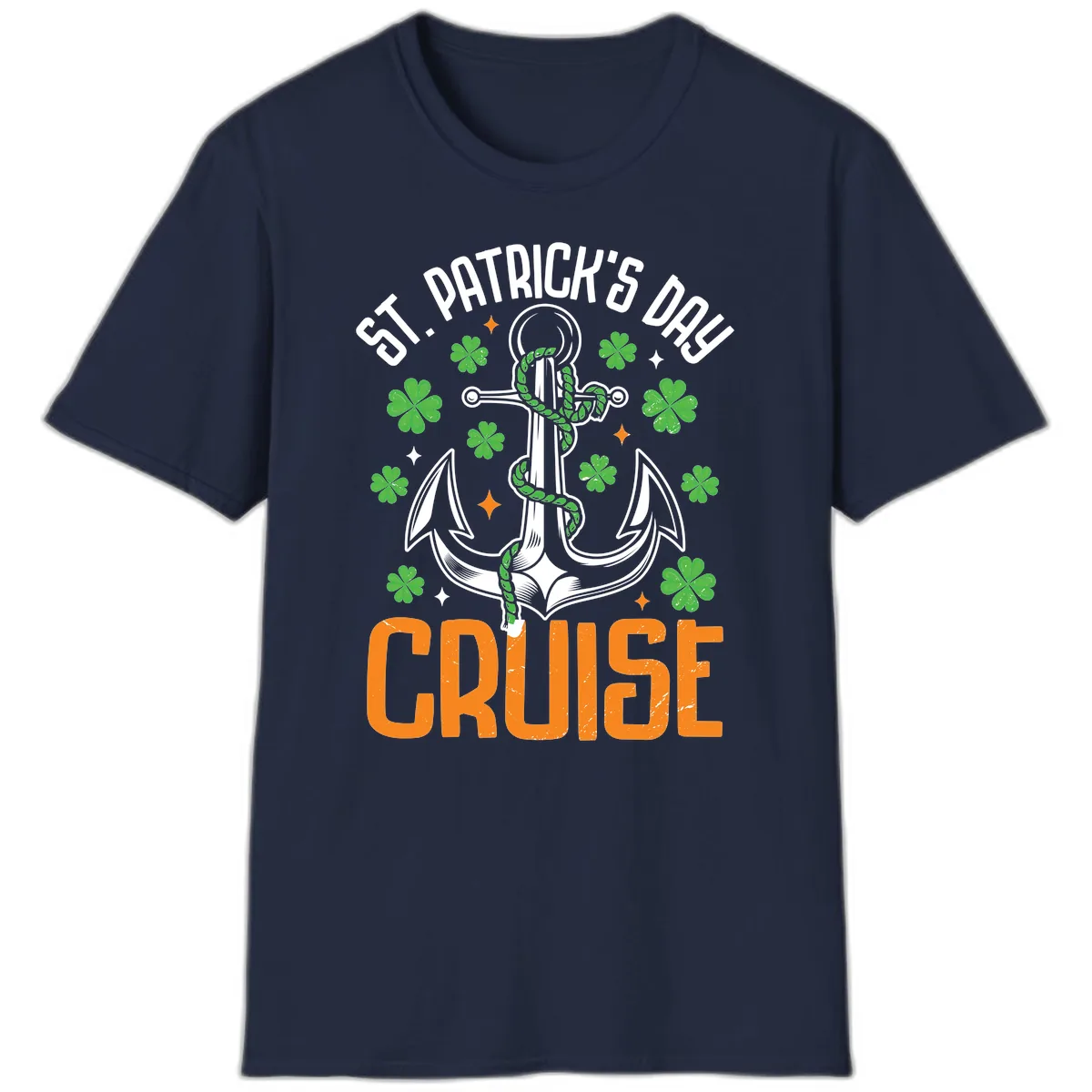 St. Patrick's Day Cruise T-Shirt in Navy
