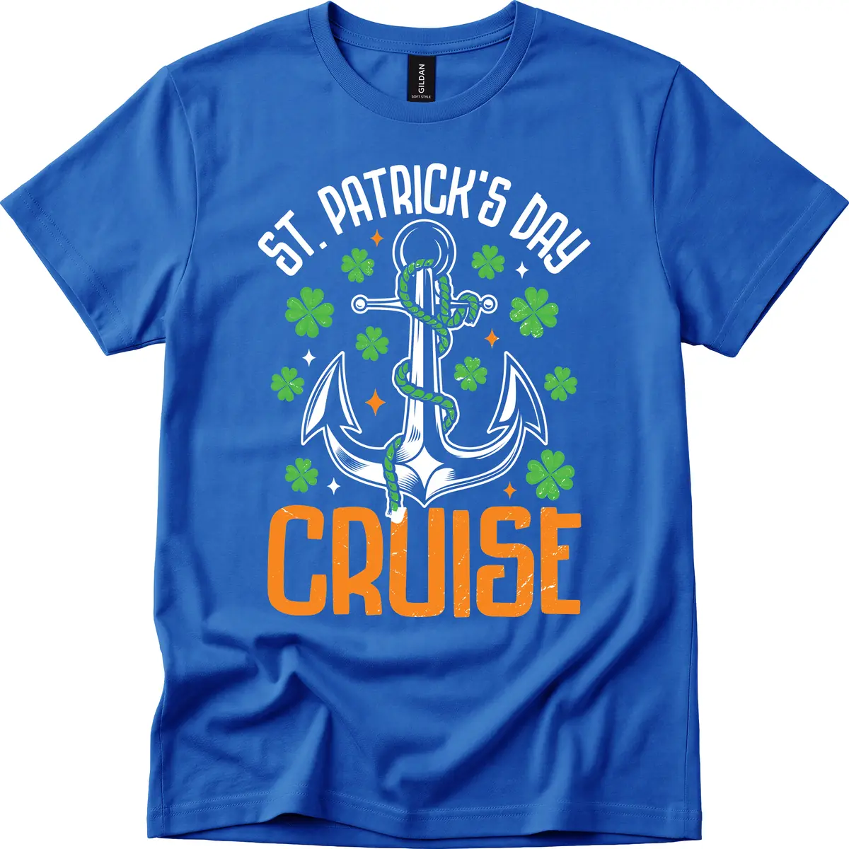 St. Patrick's Day Cruise T-Shirt in Royal