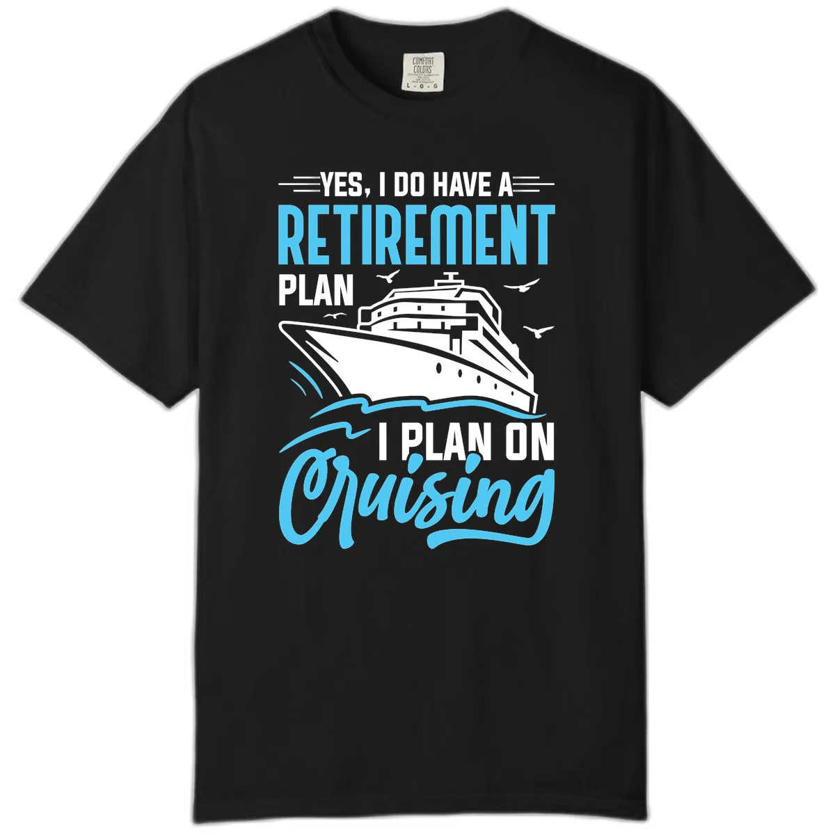 Retirement Plan: Cruising Comfort Color in Black