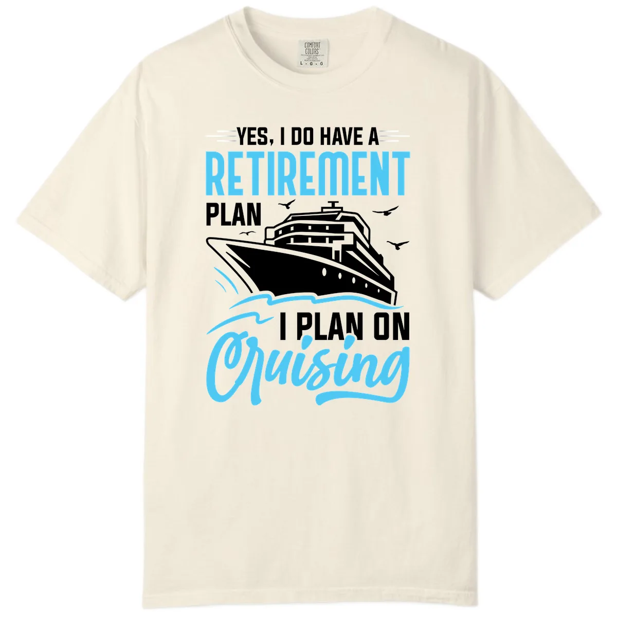 Retirement Plan: Cruising Comfort Color in Ivory