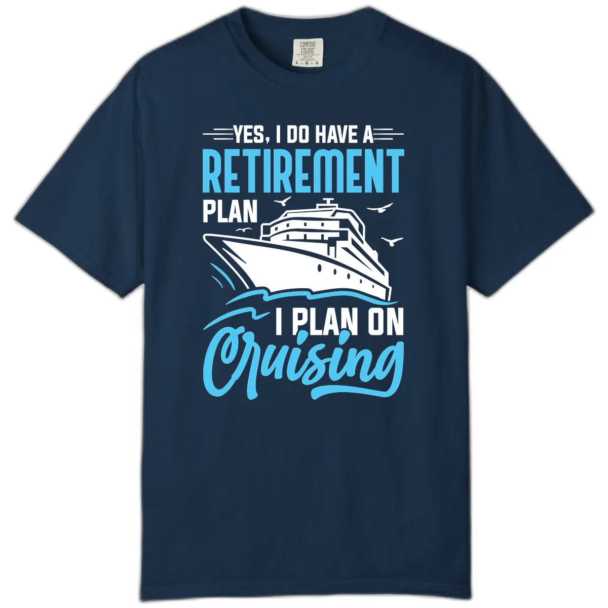 Retirement Plan: Cruising Comfort Color in True Navy