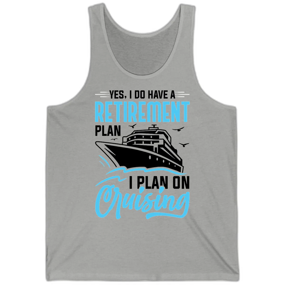 Retirement Plan: Cruising Tank in Athletic Heather