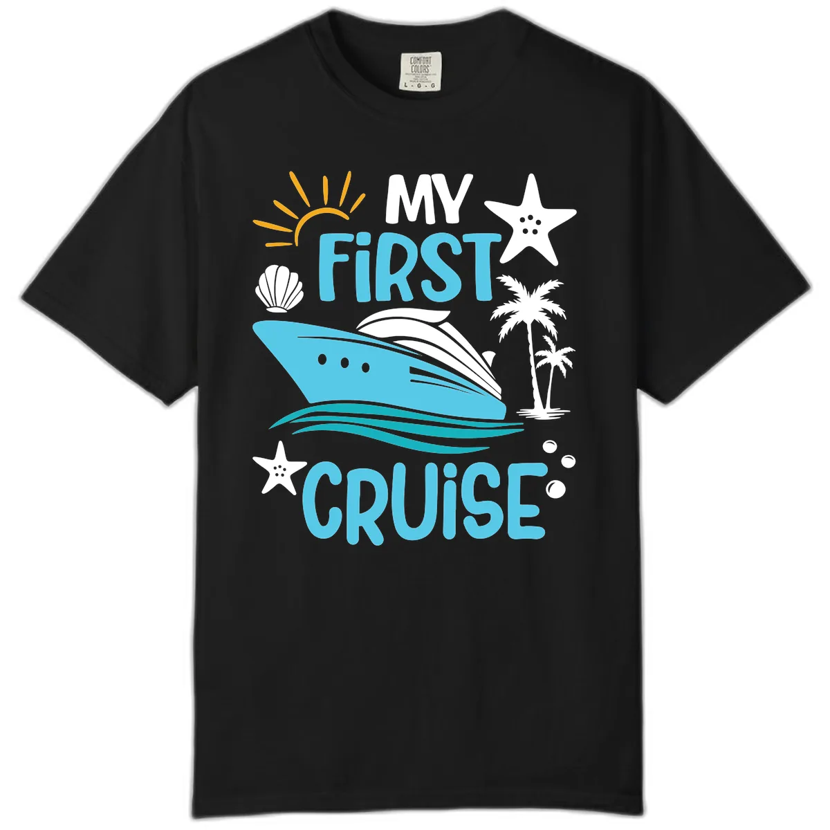 My First Cruise Comfort Color in Black