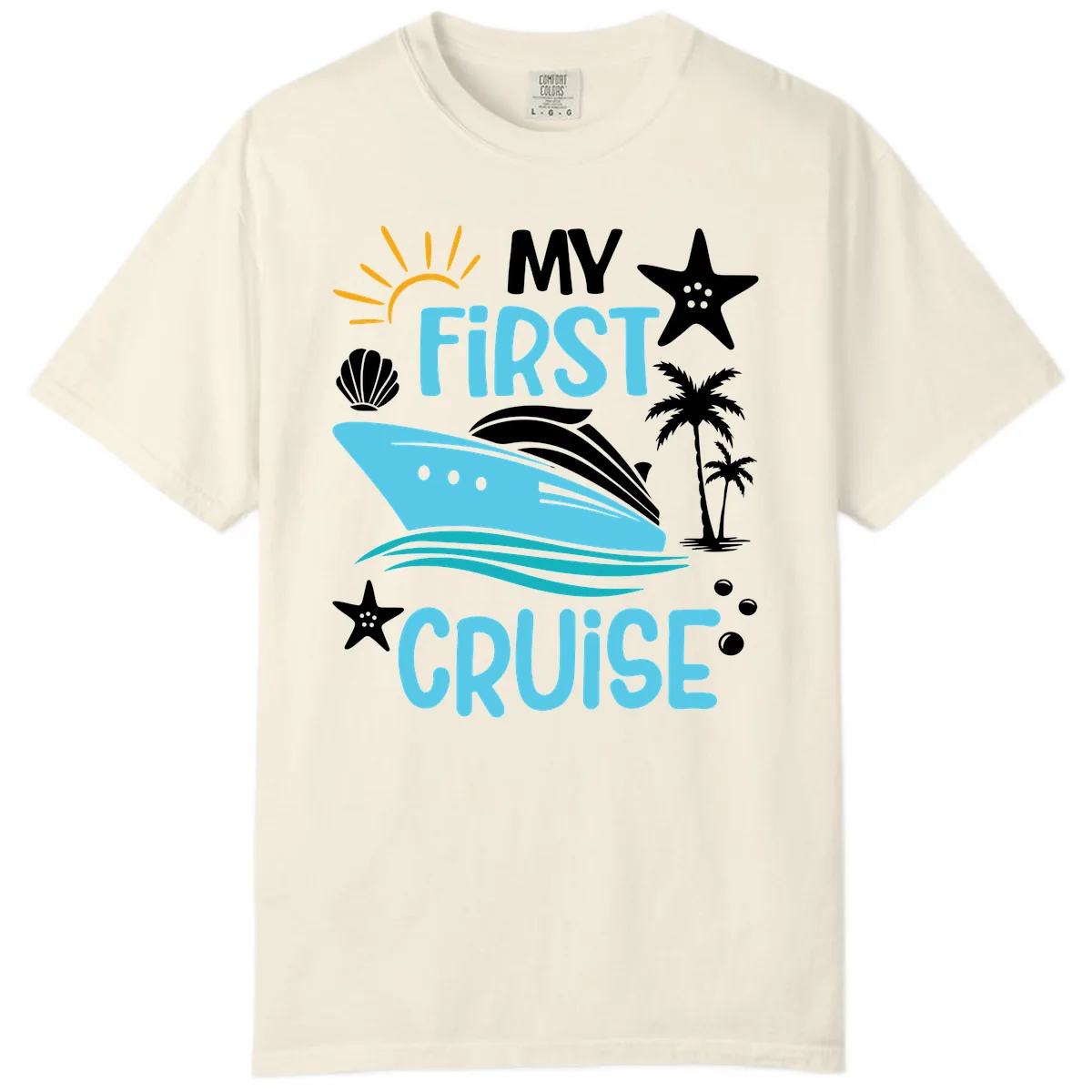 My First Cruise Comfort Color in Ivory