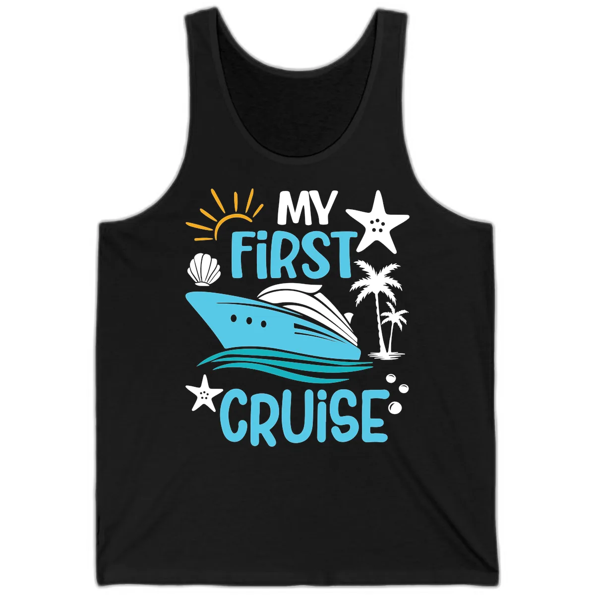 My First Cruise Tank in Black