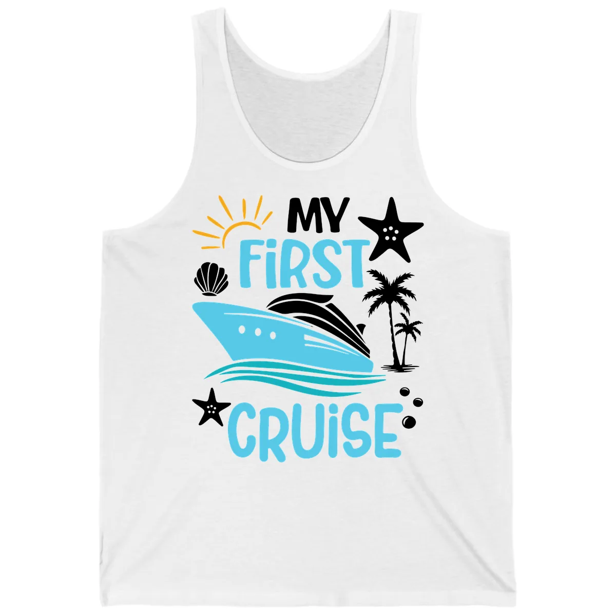 My First Cruise Tank in White