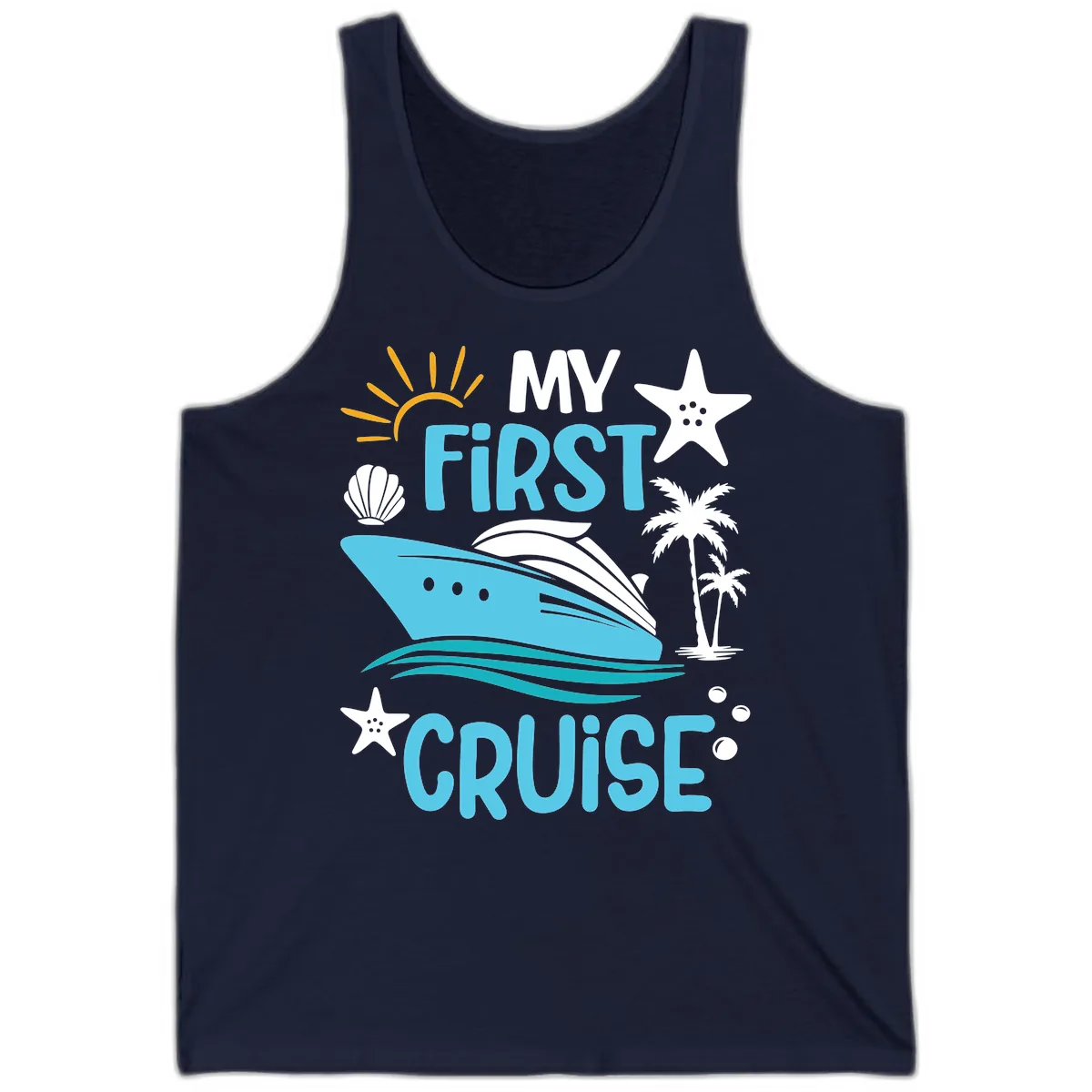 My First Cruise Tank in Navy