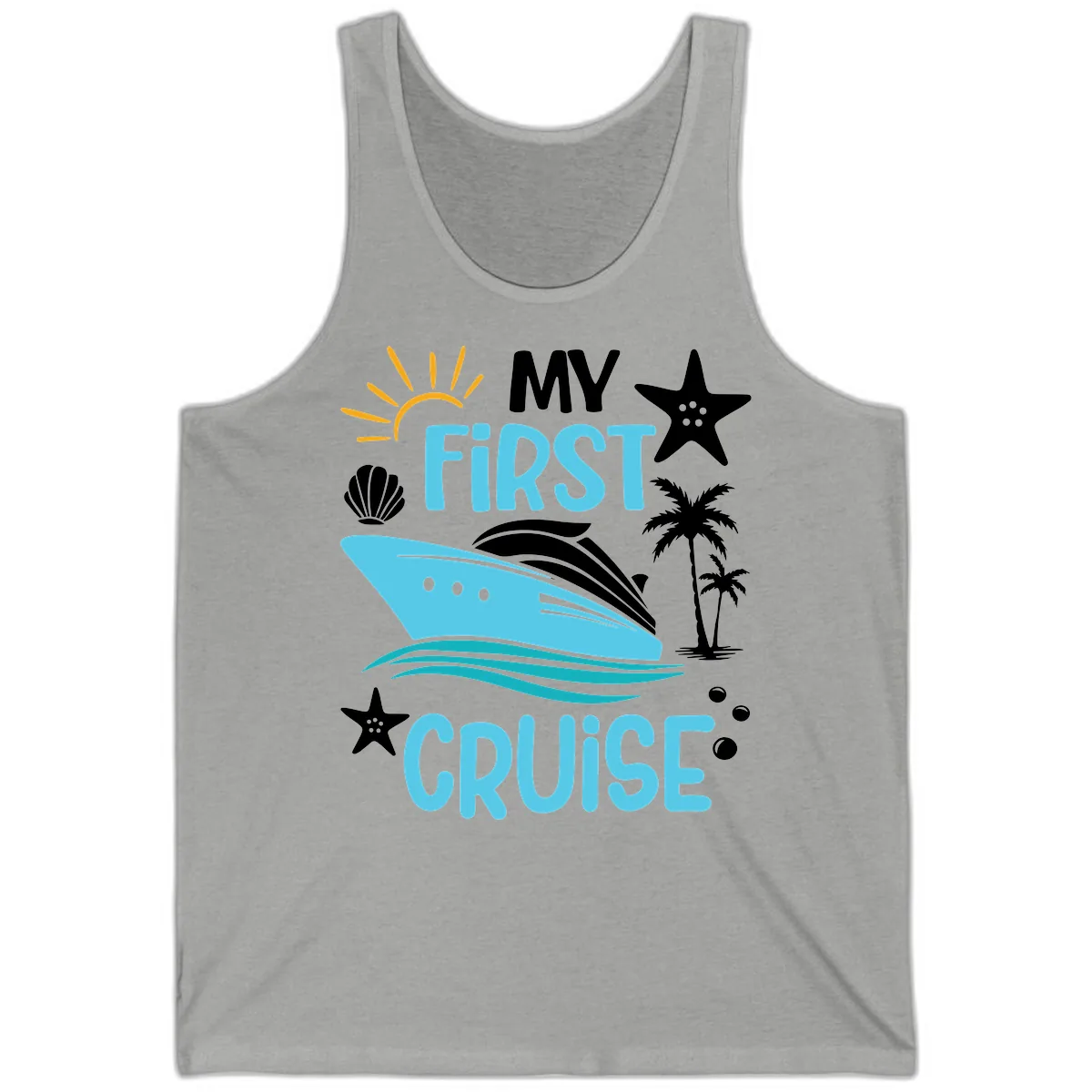 My First Cruise Tank in Athletic Heather
