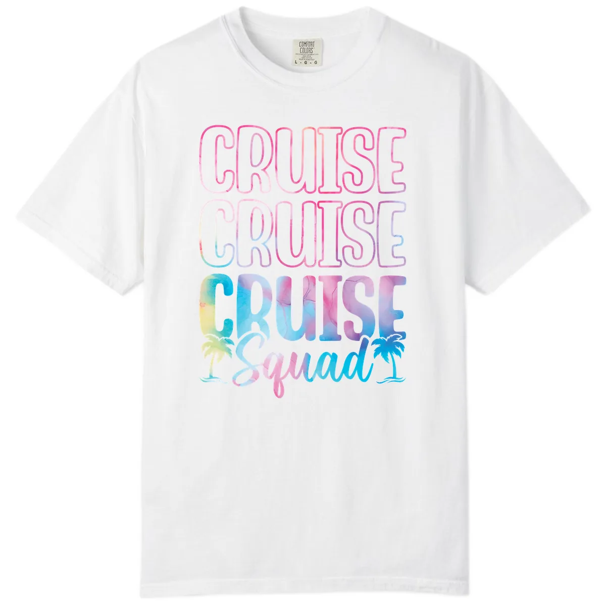 Cruise Cruise Cruise Squad Comfort Color in White