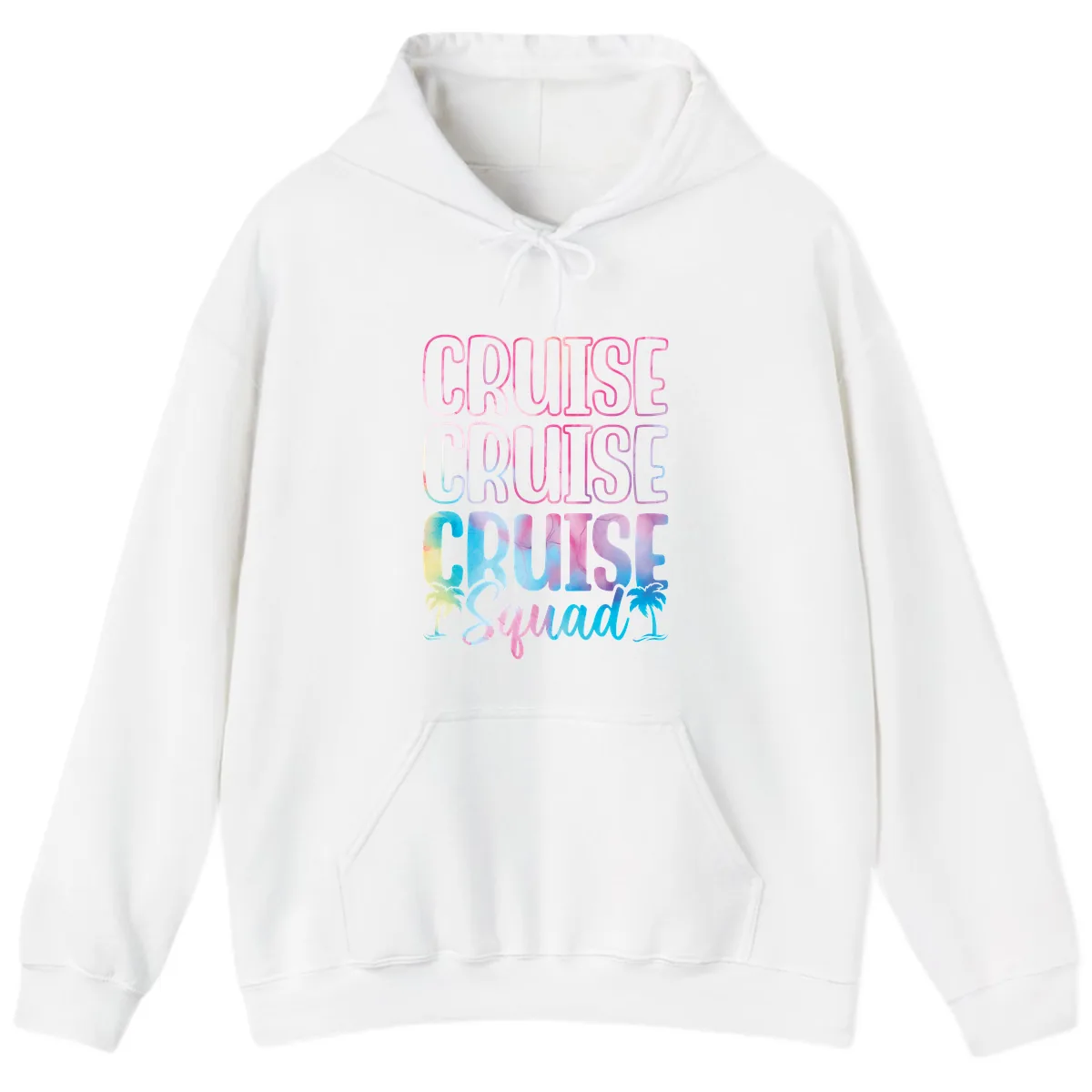 Cruise Cruise Cruise Squad Hoodie in White