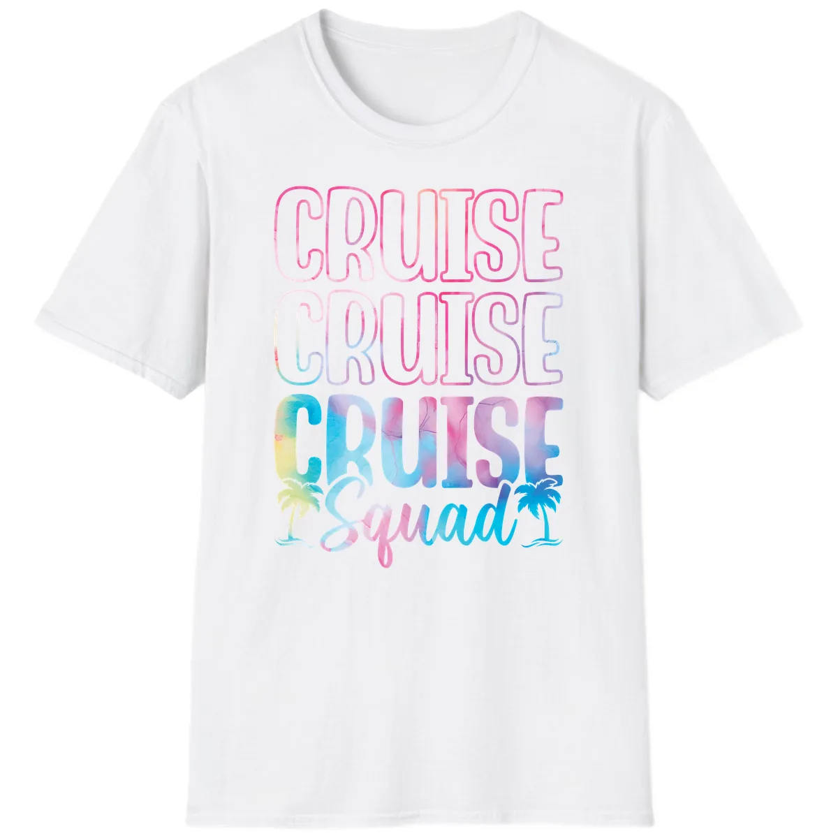 Cruise Cruise Cruise Squad T-Shirt in White