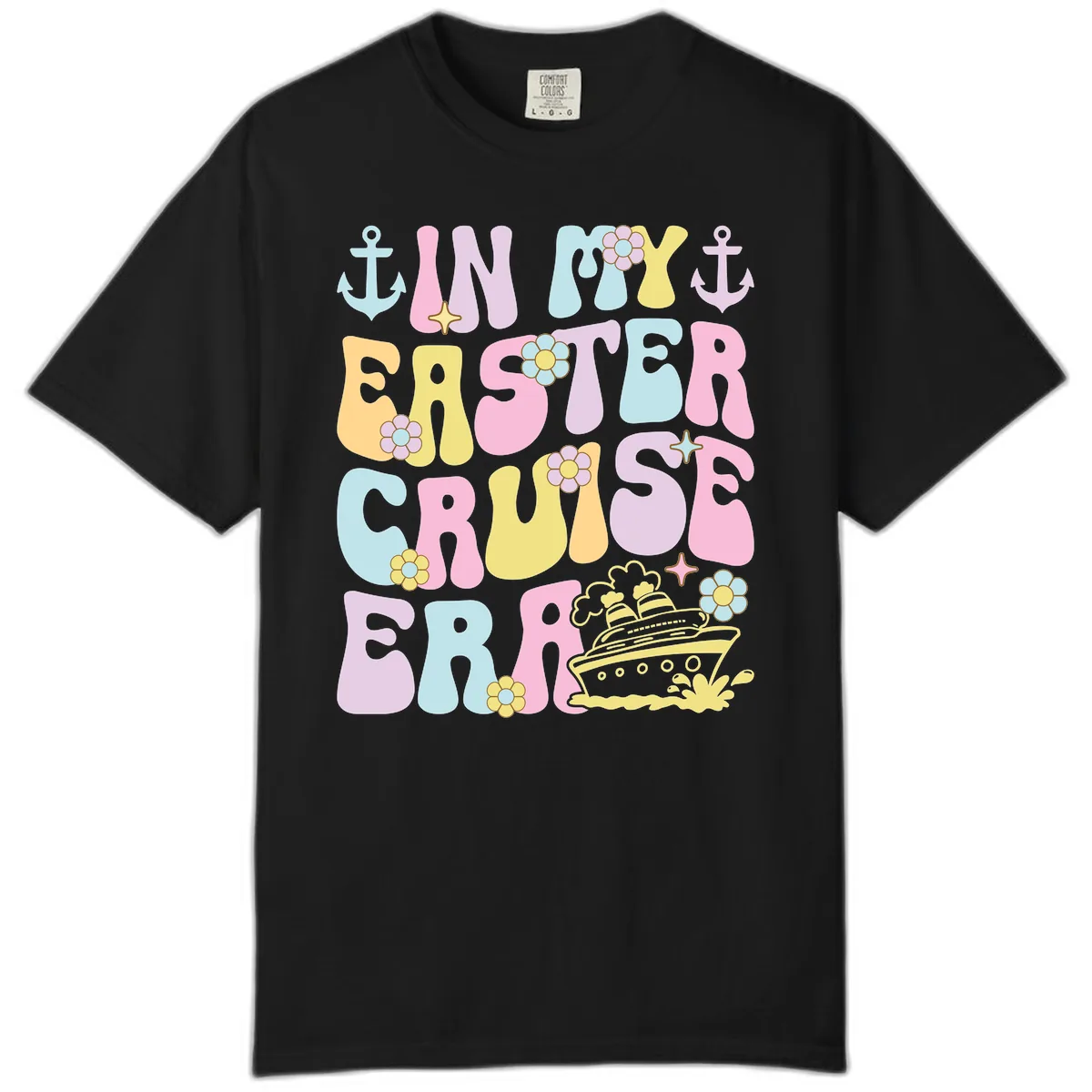 In My Cruise Era Comfort Color in Black