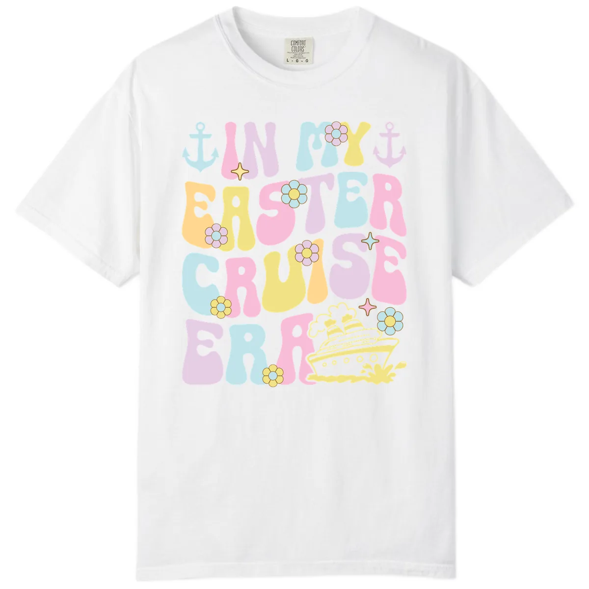 In My Cruise Era Comfort Color in White