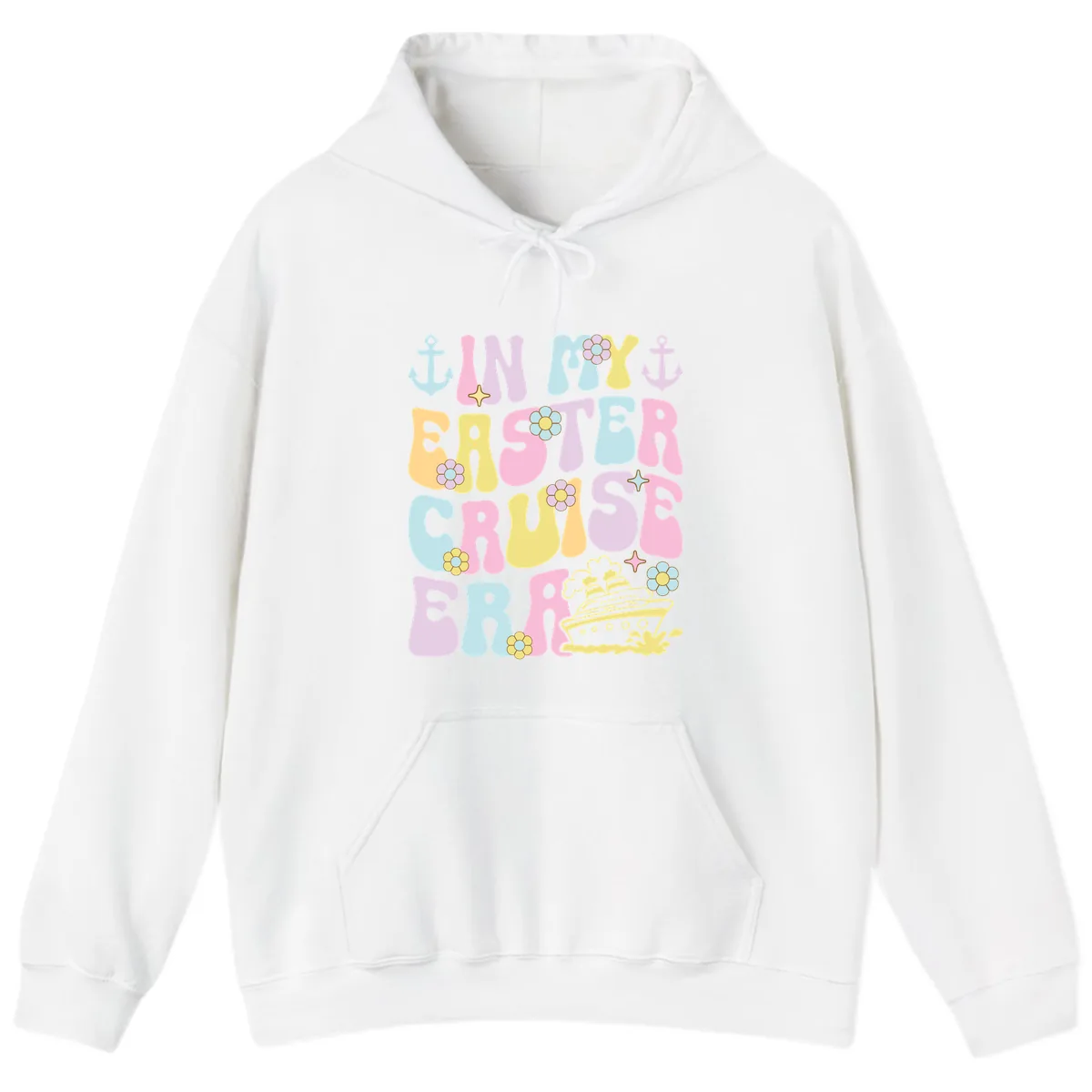 In My Cruise Era Hoodie in White