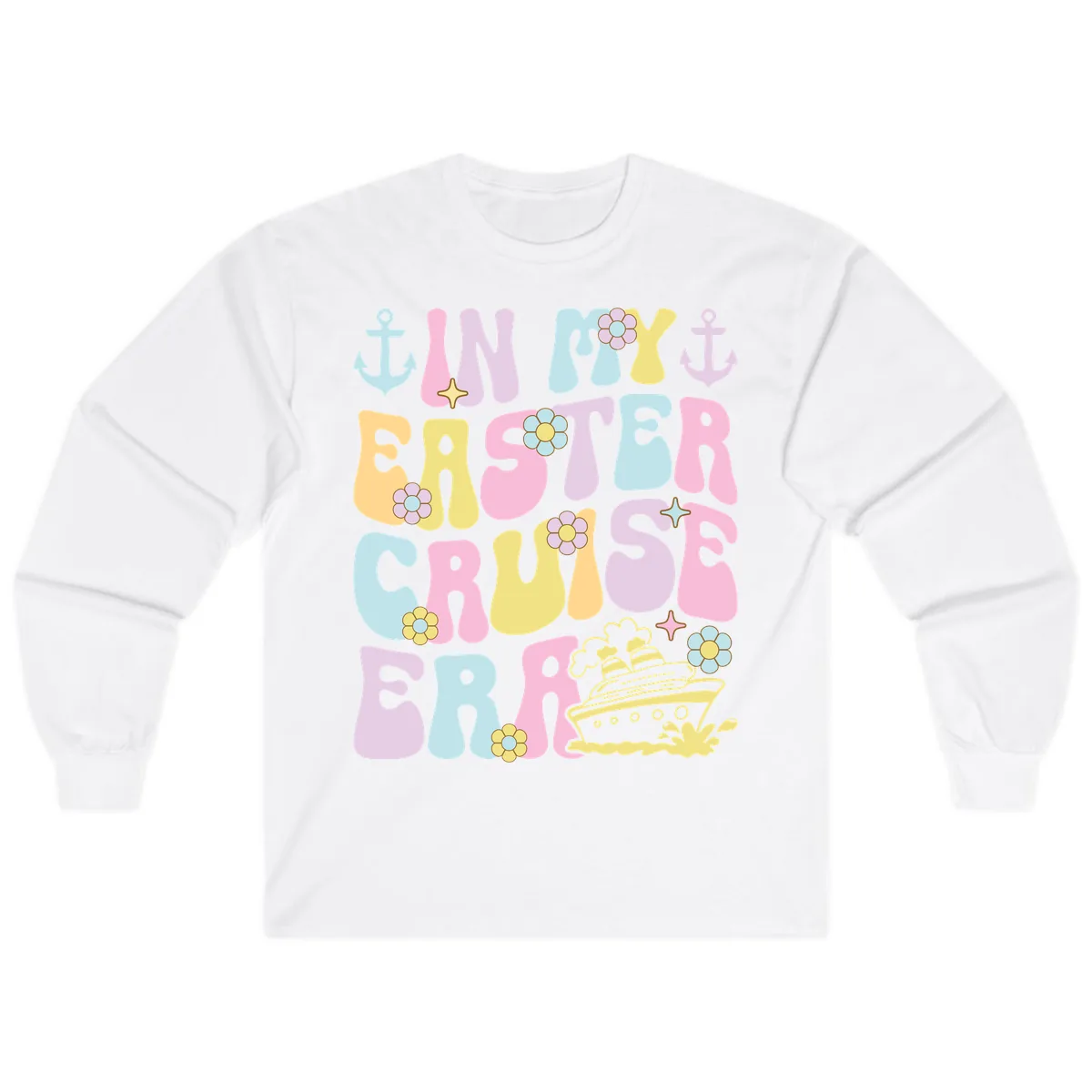 In My Cruise Era Long Sleeve in White