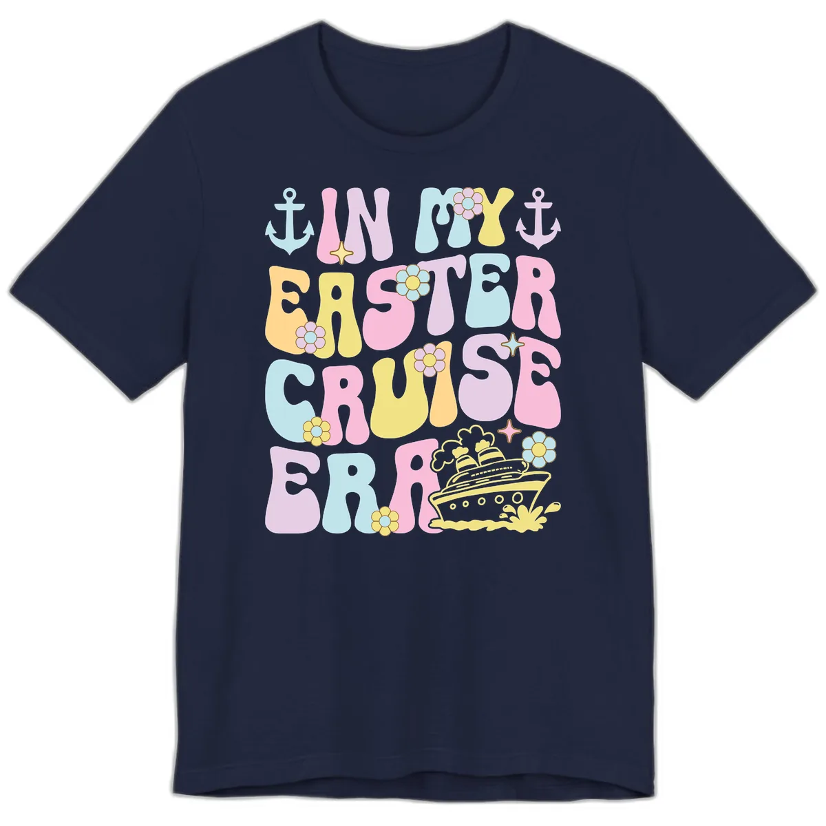 In My Cruise Era Premium T-Shirt in Navy
