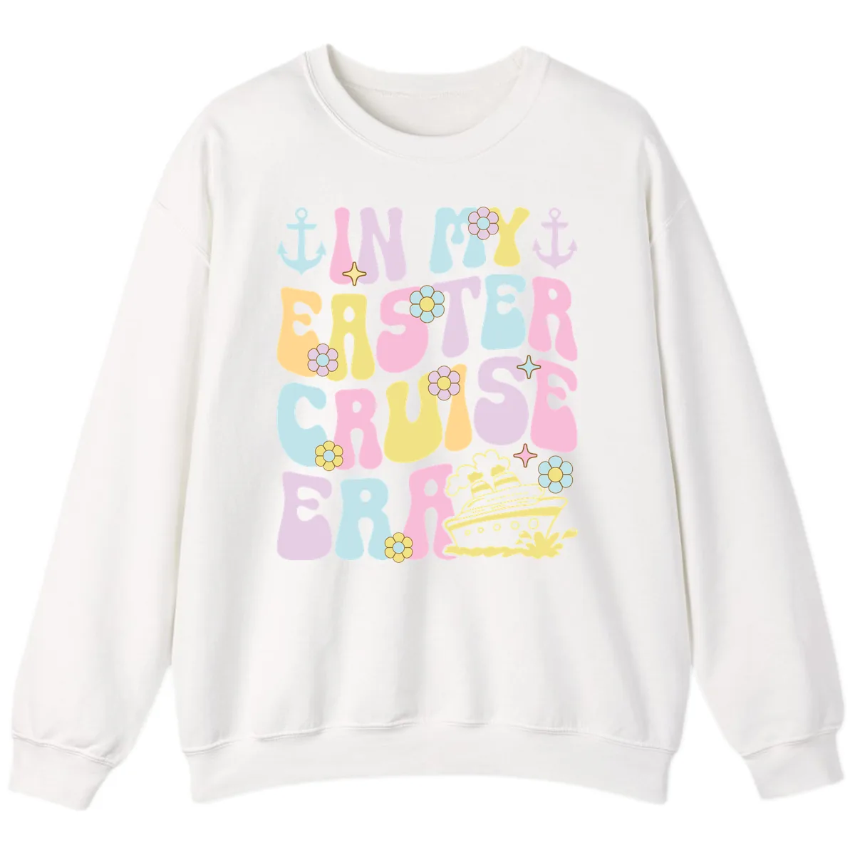 In My Cruise Era Sweatshirt in White