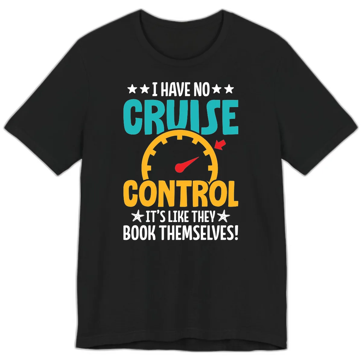 No Cruise Control Premium T-Shirt in Black