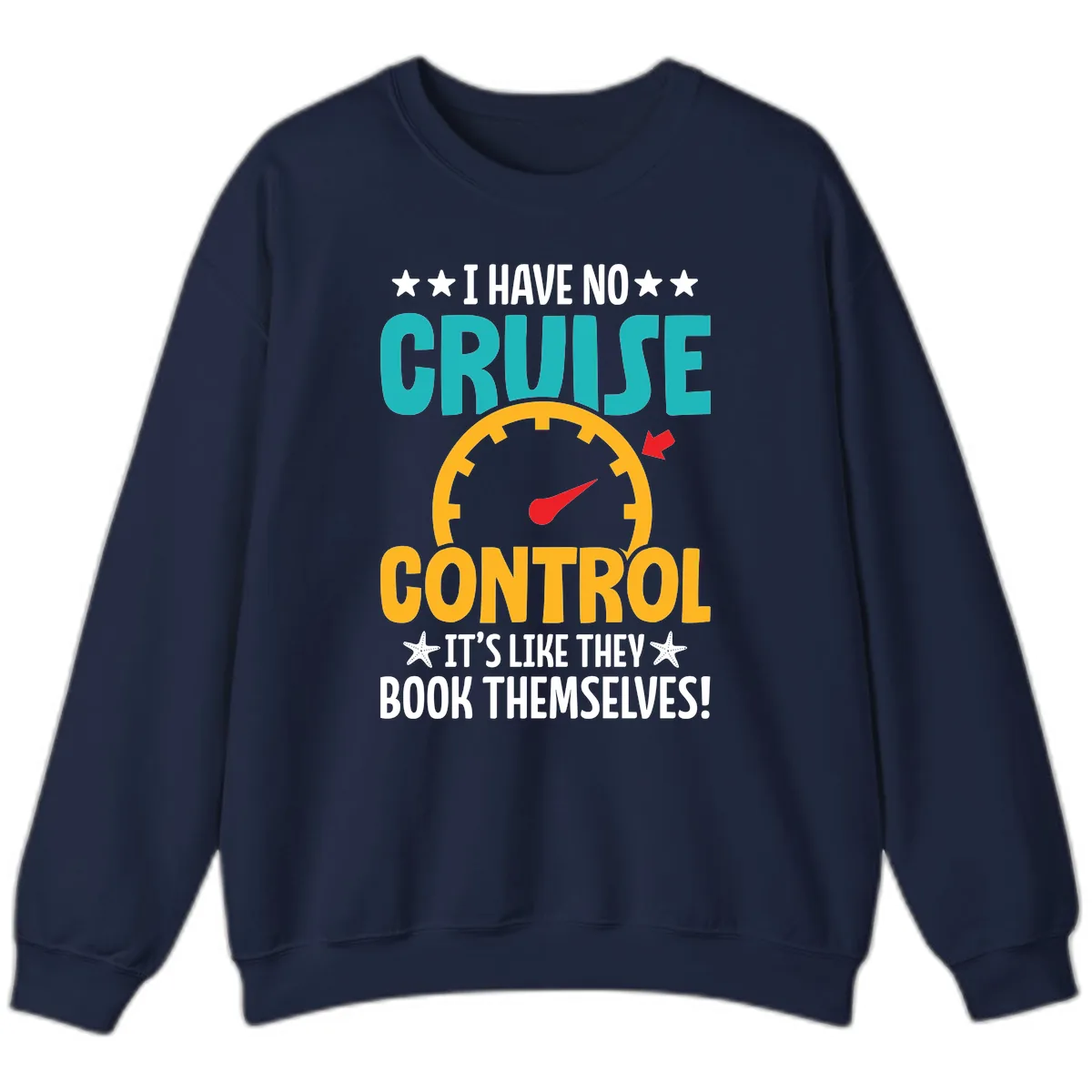 No Cruise Control Sweatshirt in Navy