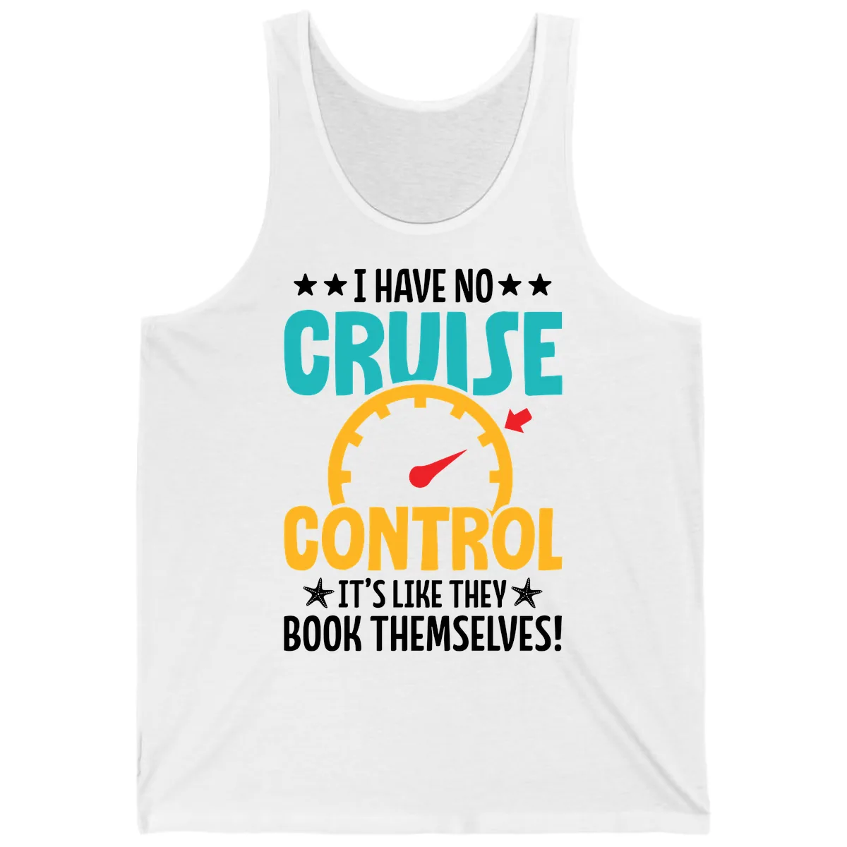 No Cruise Control Tank in White