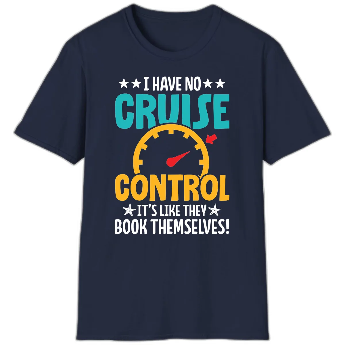 No Cruise Control T-Shirt in Navy