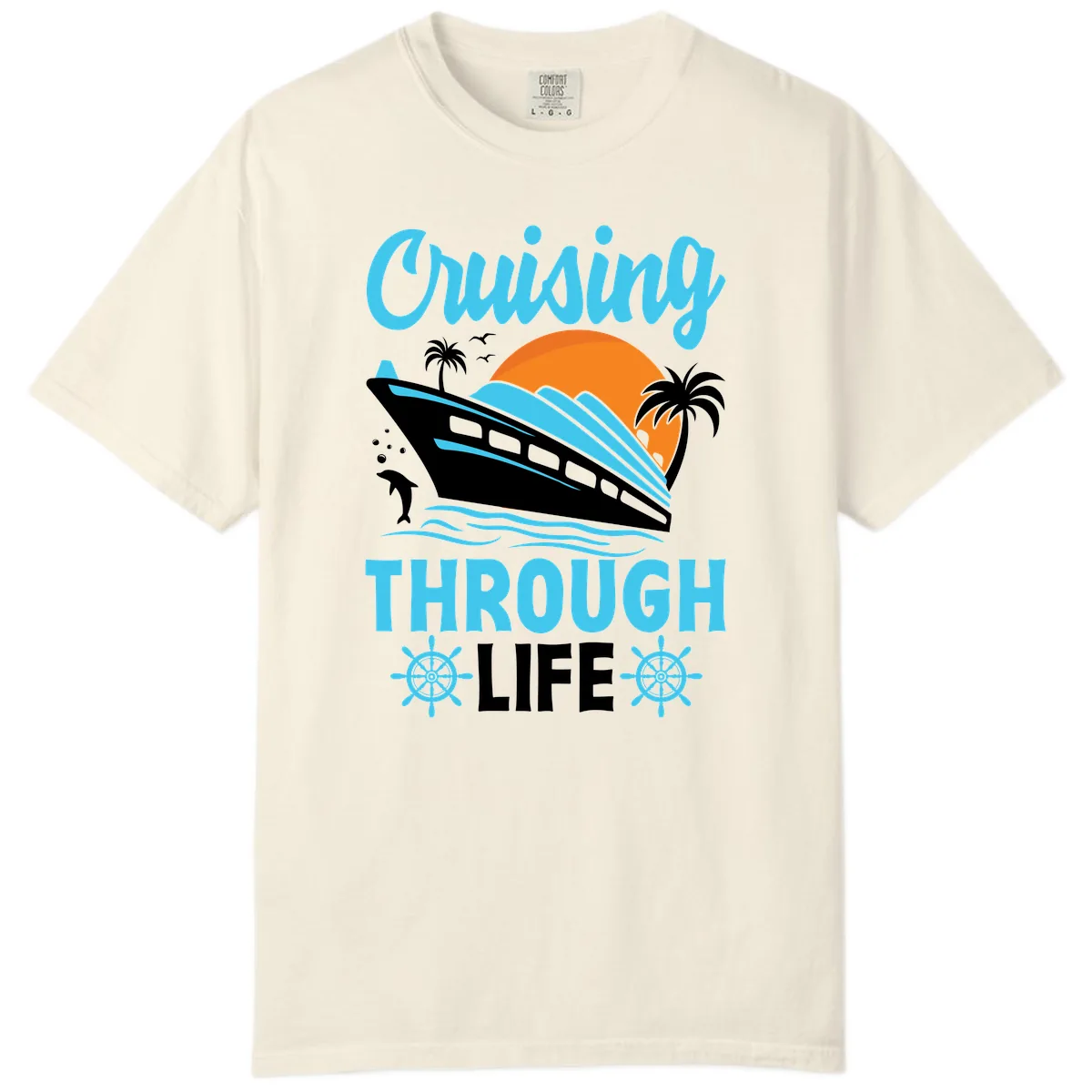 Cruising Through Life Comfort Color in Ivory