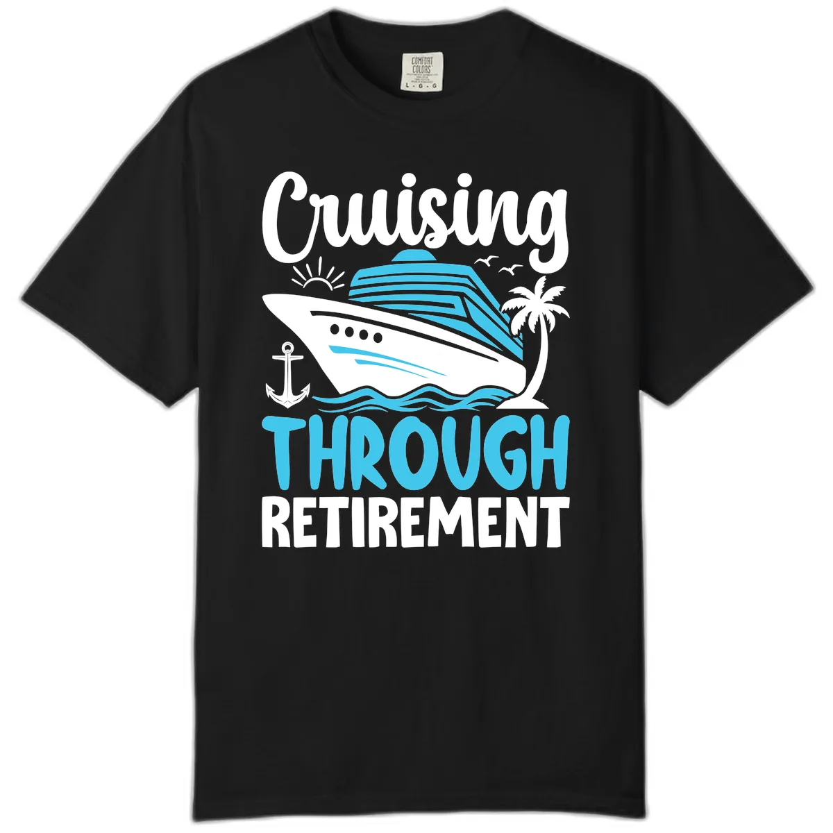 Cruising Through Retirement Comfort Color in Black