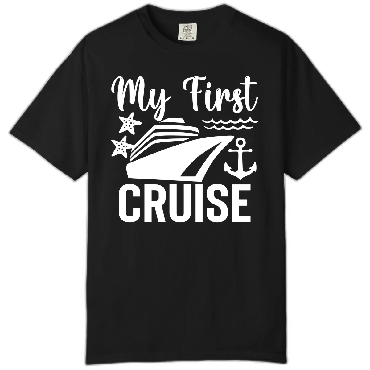 My First Cruise Comfort Color in Black