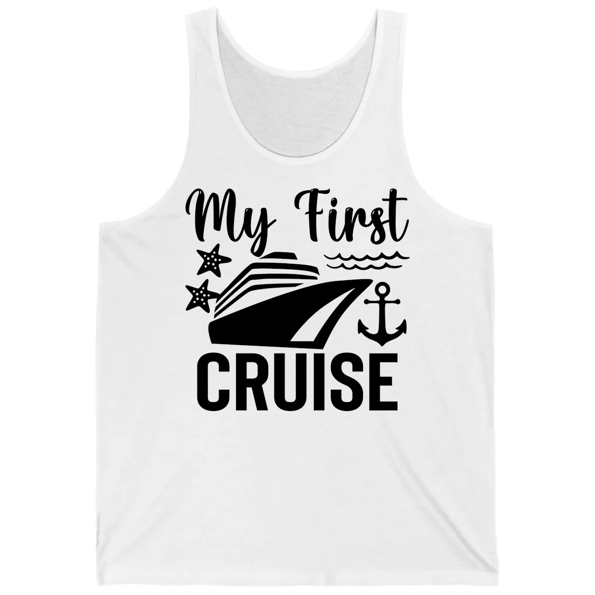 My First Cruise Tank in White