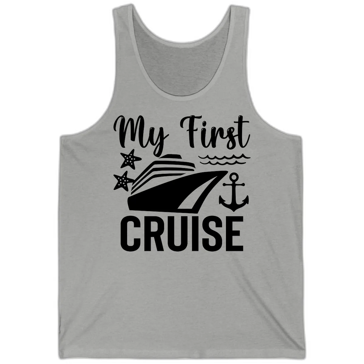 My First Cruise Tank in Athletic Heather