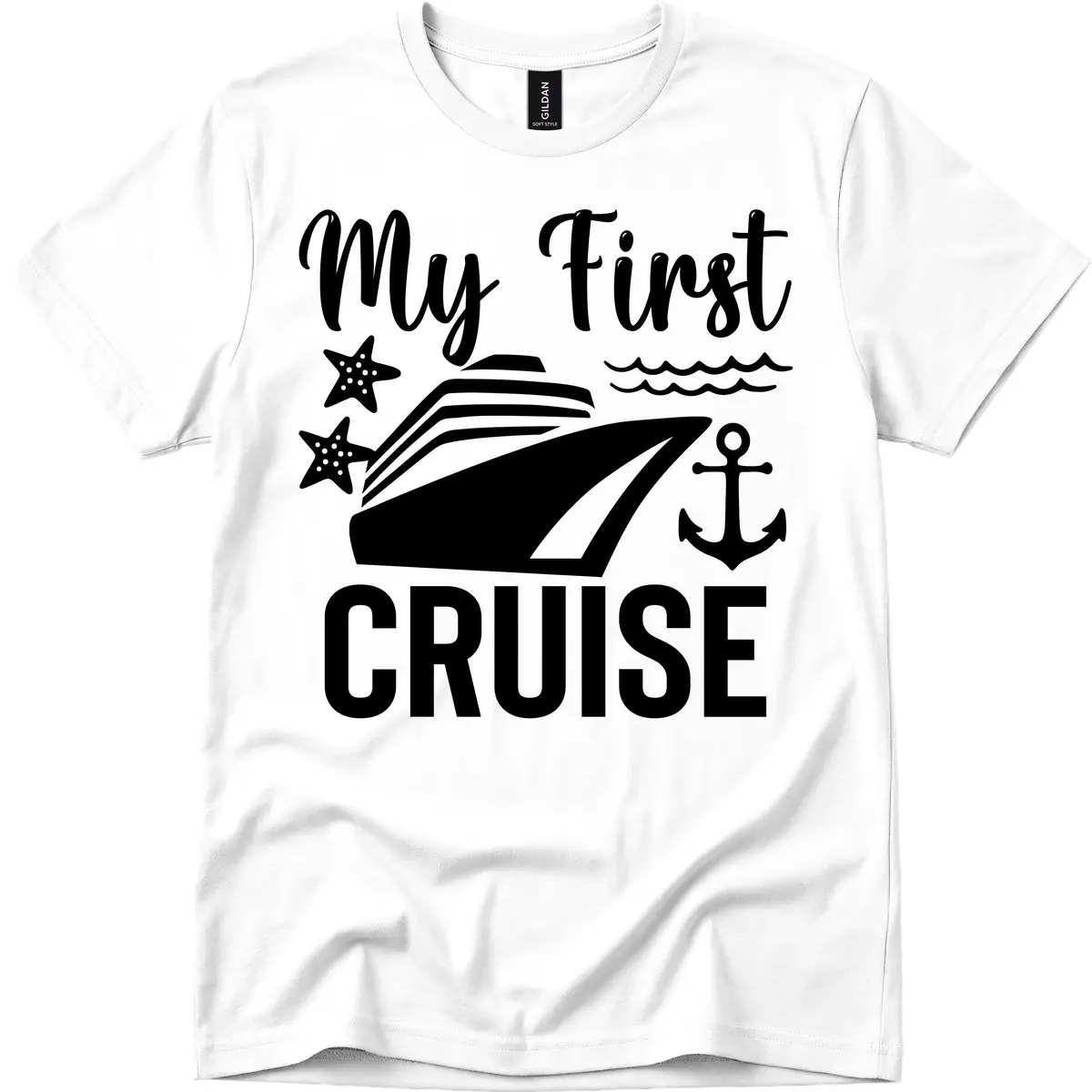 My First Cruise T-Shirt in White