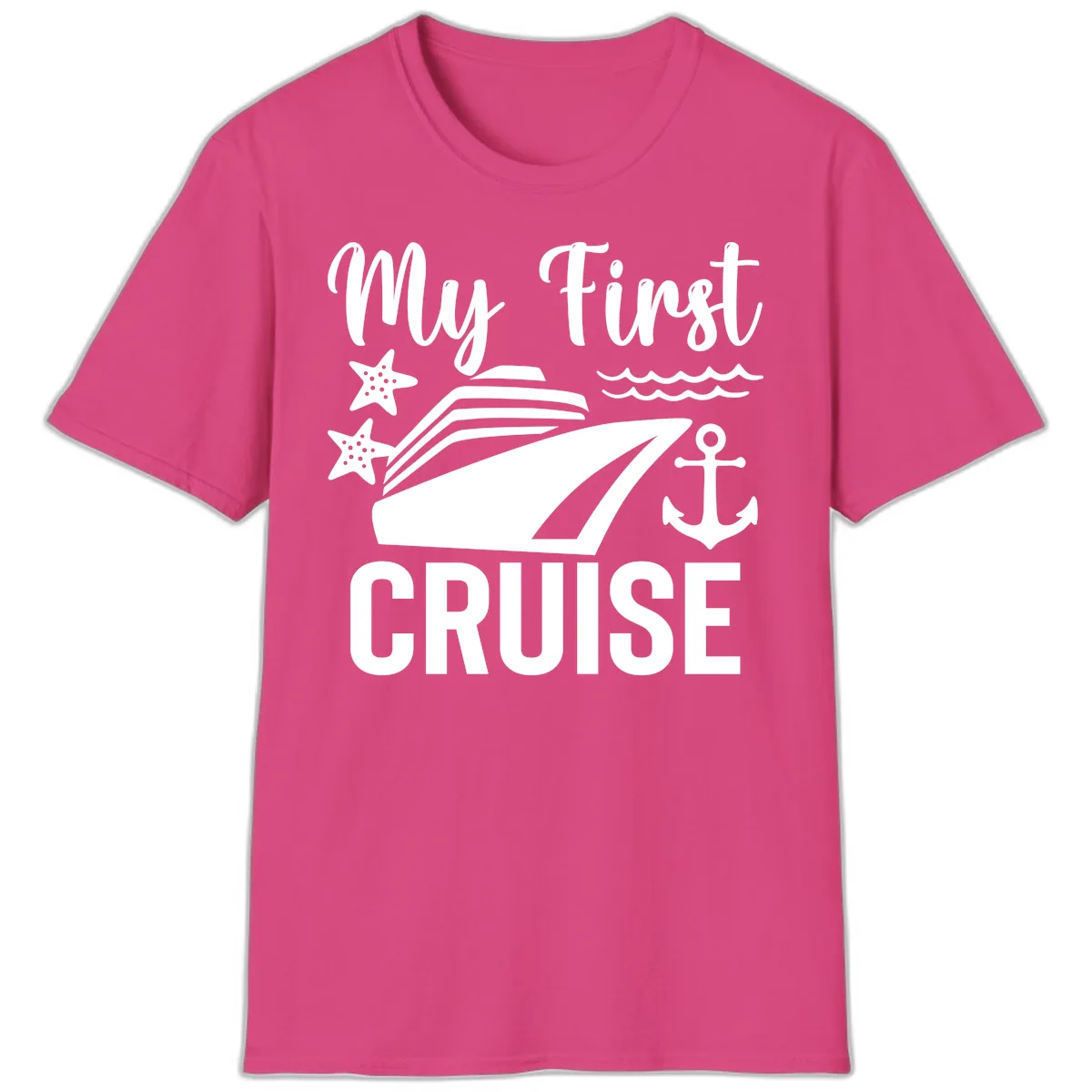 My First Cruise T-Shirt in Heliconia