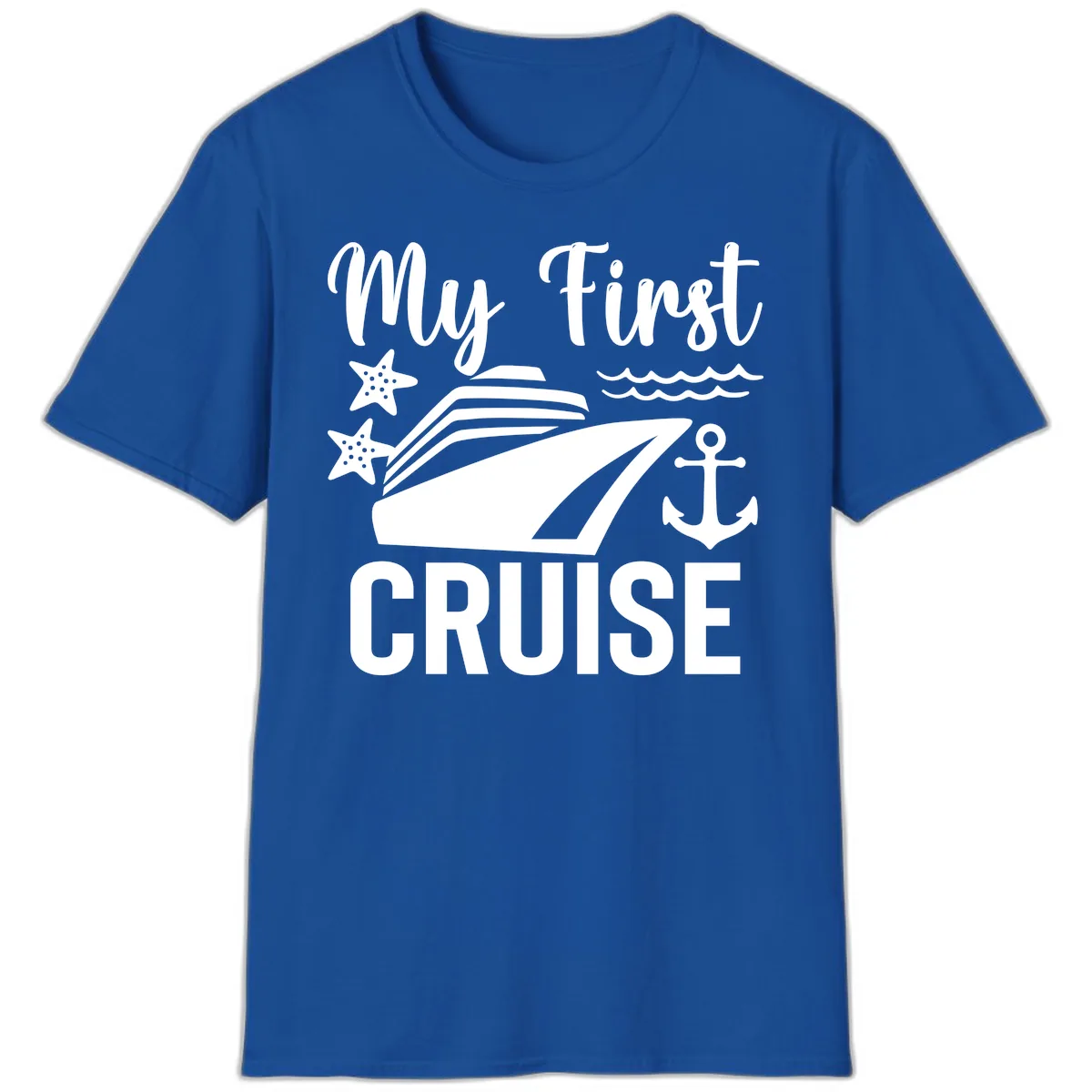 My First Cruise T-Shirt in Royal