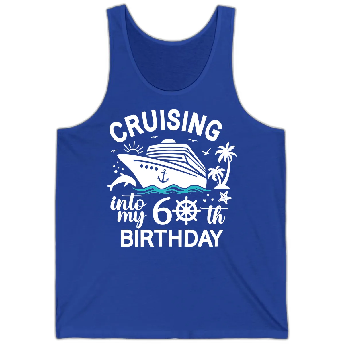 Cruising Into My 60th Birthday Tank in True Royal