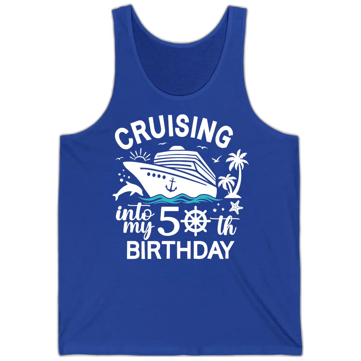 Cruising Into My 50th Birthday Tank in True Royal