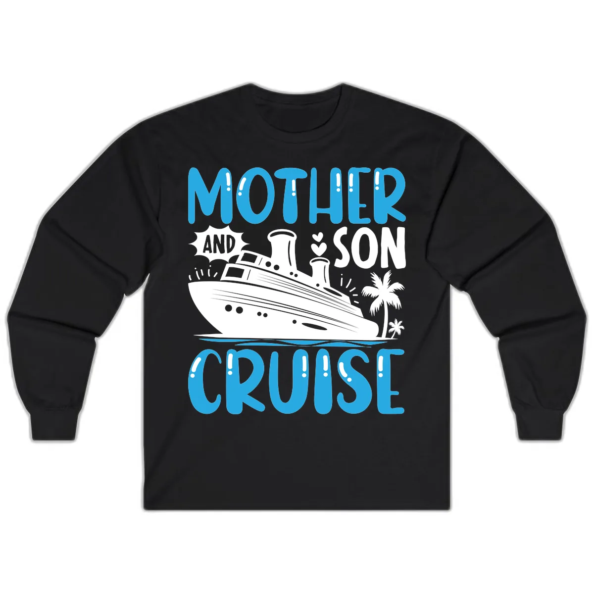 Mother And Son Cruise Long Sleeve in Black