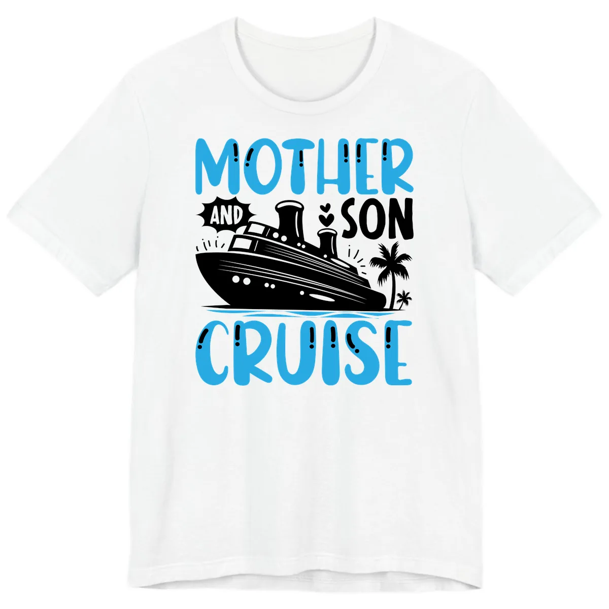 Mother And Son Cruise Premium T-Shirt in White