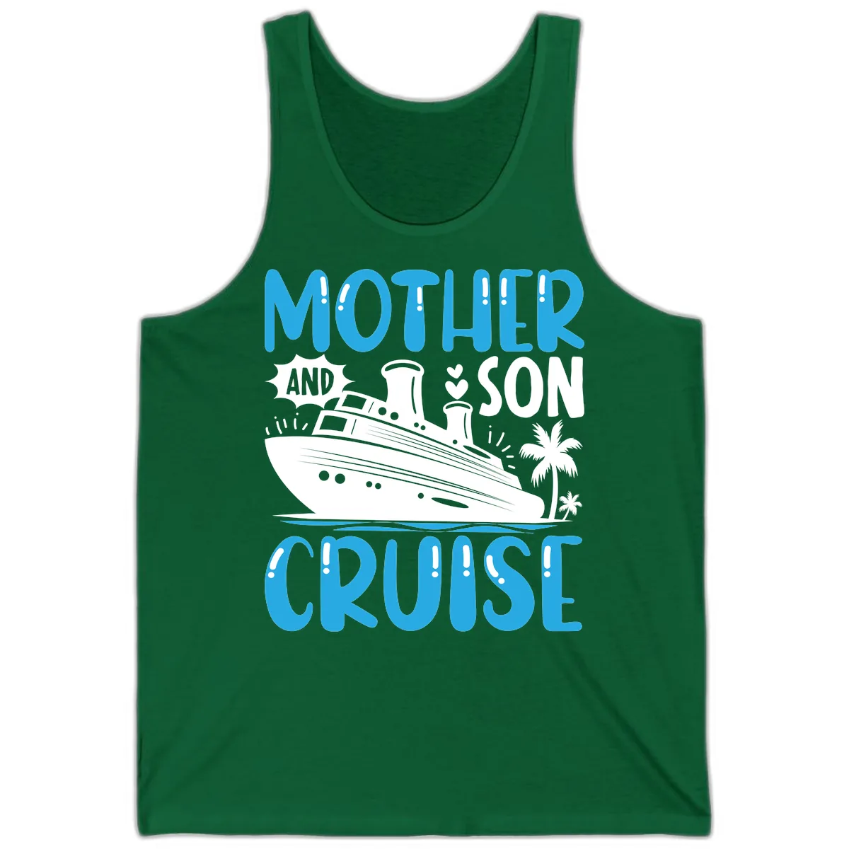 Mother And Son Cruise Tank in Kelly