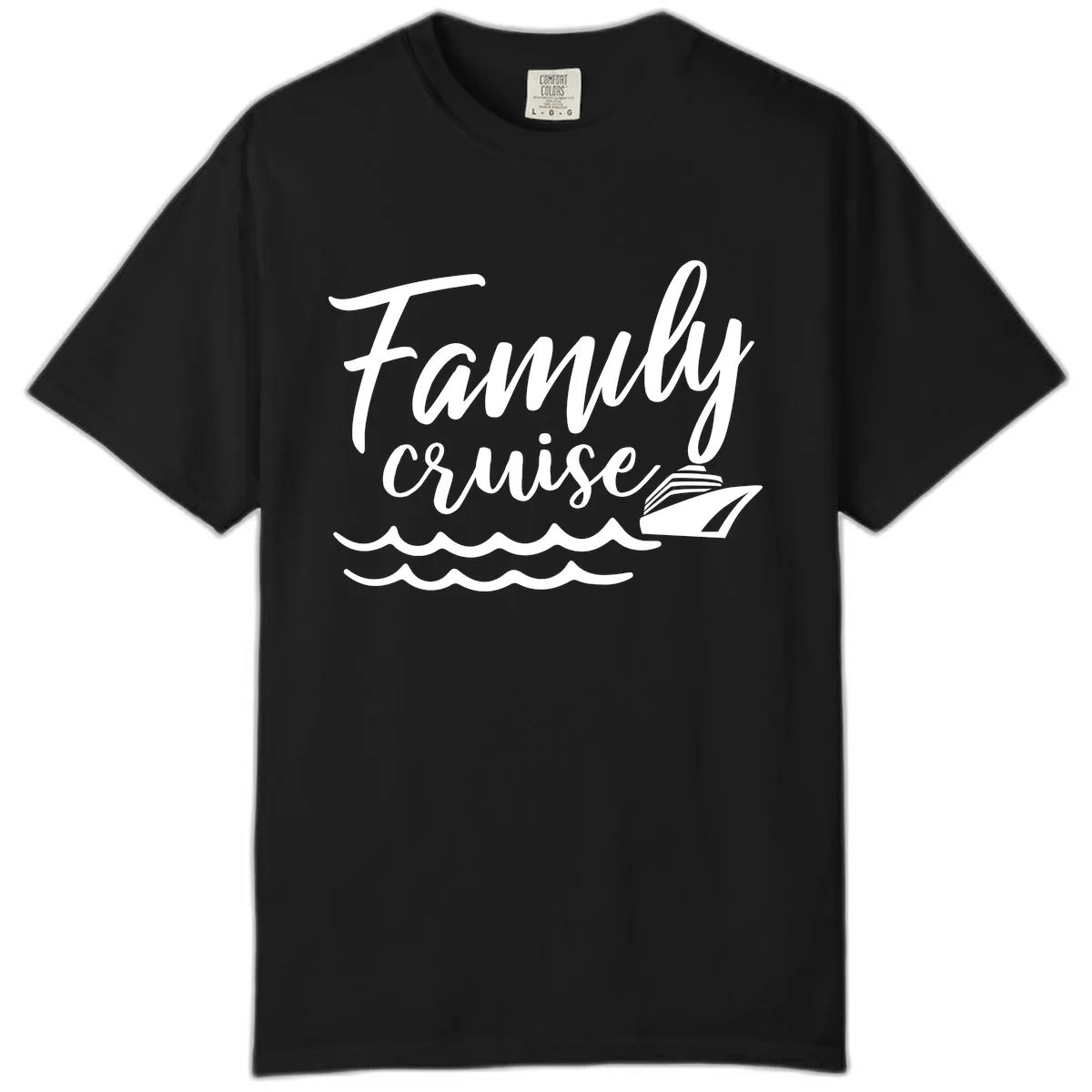 Family Cruise Adventure Comfort Color in Black