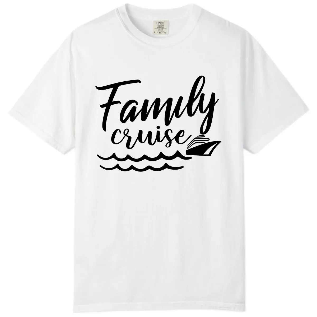 Family Cruise Adventure Comfort Color in White