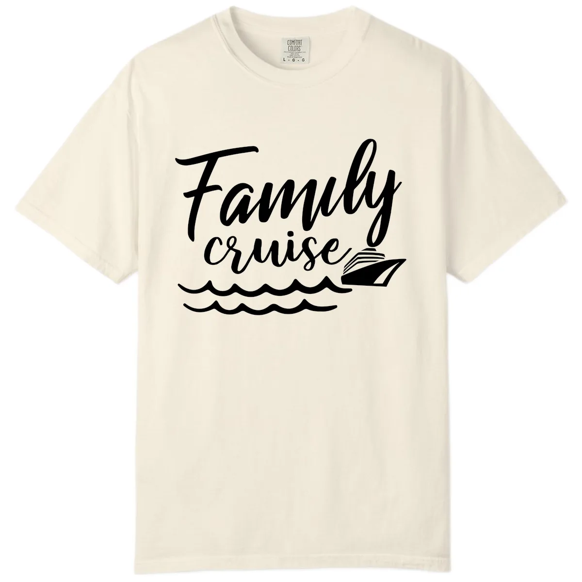 Family Cruise Adventure Comfort Color in Ivory