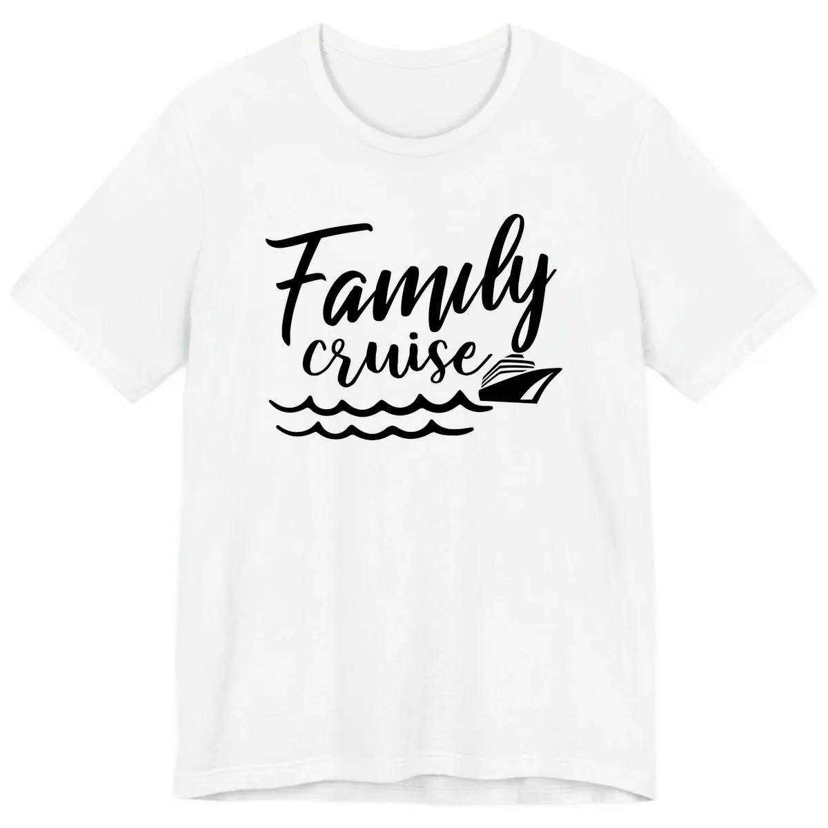 Family Cruise Adventure Premium T-Shirt in White