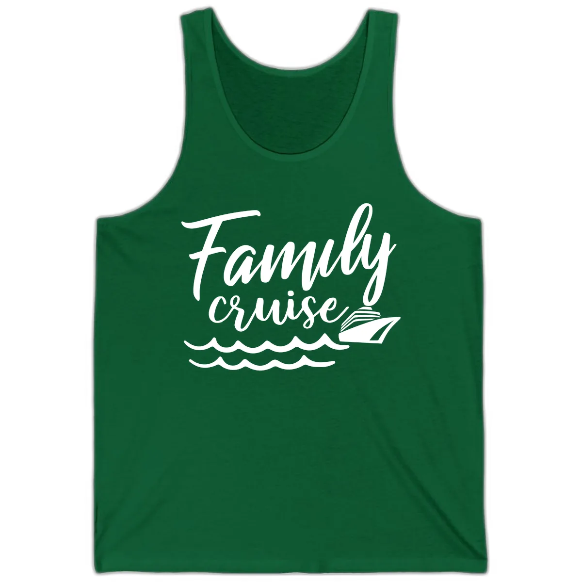 Family Cruise Adventure Tank in Kelly